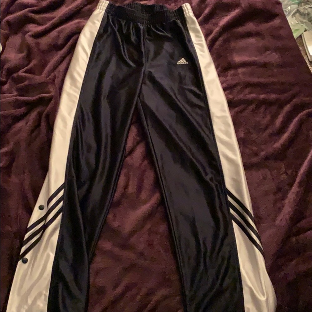 Adidas tear away pants